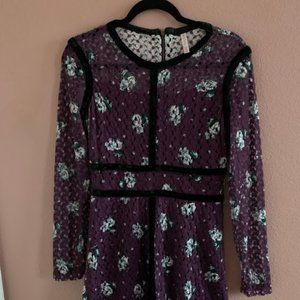 Dark Floral Dress